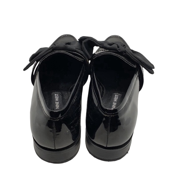 Nine West “Weeping Bow” Patent Leather Loafers - Picture 4 of 8